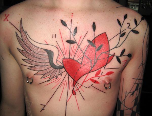 100 Nice and Creative Chest Tattoo Ideas