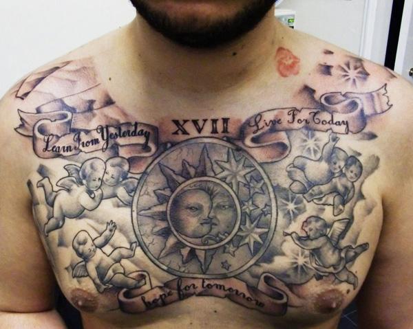 100 Nice and Creative Chest Tattoo Ideas