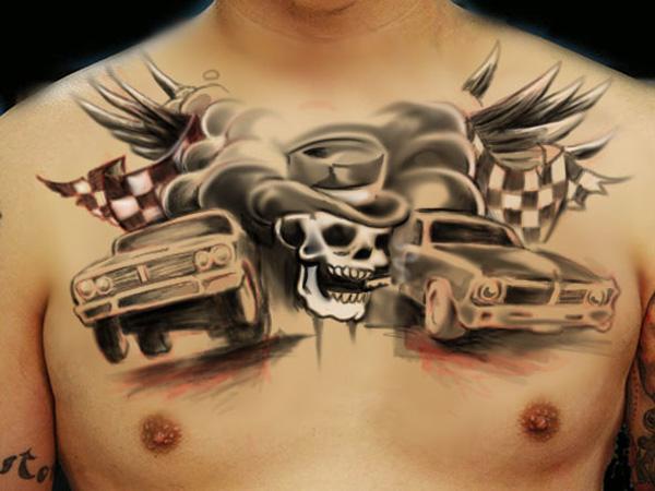 100 Nice and Creative Chest Tattoo Ideas