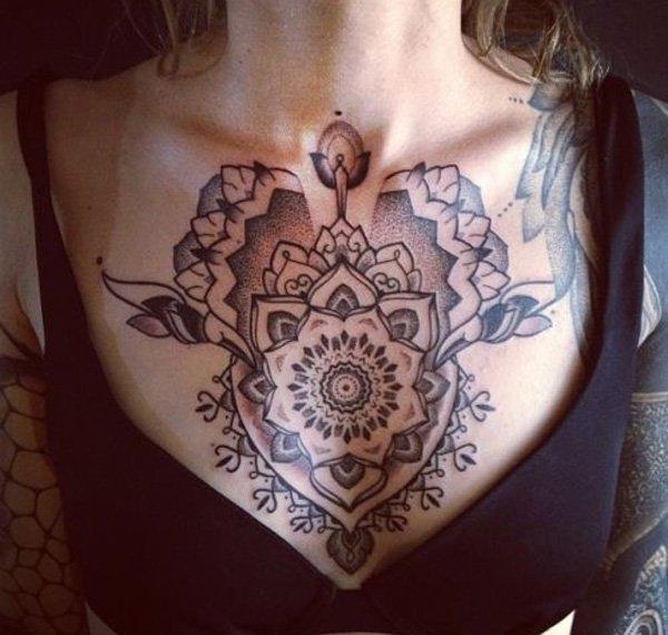 100 Nice and Creative Chest Tattoo Ideas