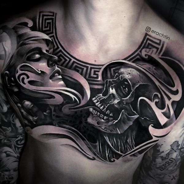 100 Nice and Creative Chest Tattoo Ideas