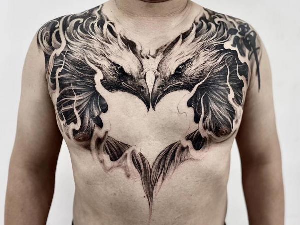 100 Nice and Creative Chest Tattoo Ideas