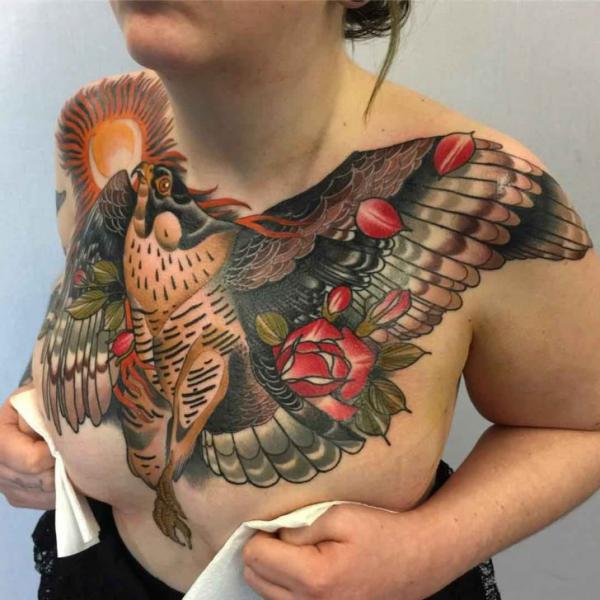 100 Nice and Creative Chest Tattoo Ideas