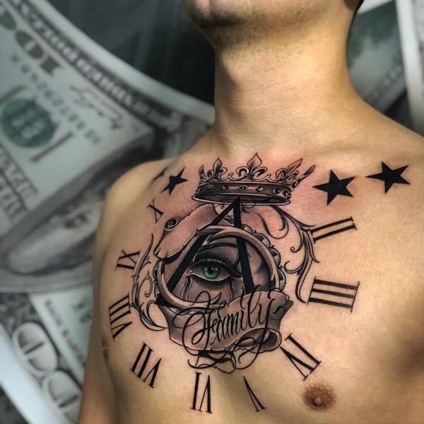 100 Nice and Creative Chest Tattoo Ideas