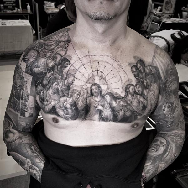 100 Nice and Creative Chest Tattoo Ideas