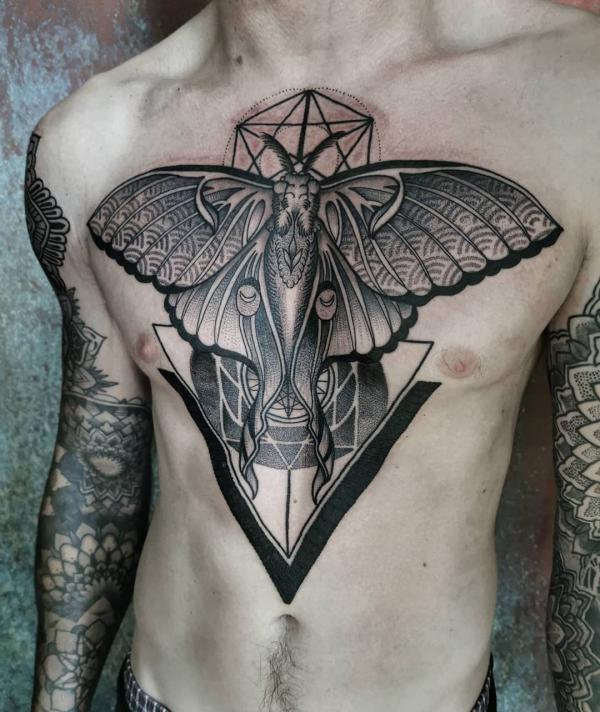 100 Nice and Creative Chest Tattoo Ideas