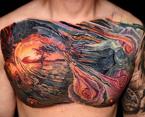 100 Nice and Creative Chest Tattoo Ideas