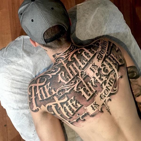 100 Awesome Back Tattoo Ideas for your Inspiration