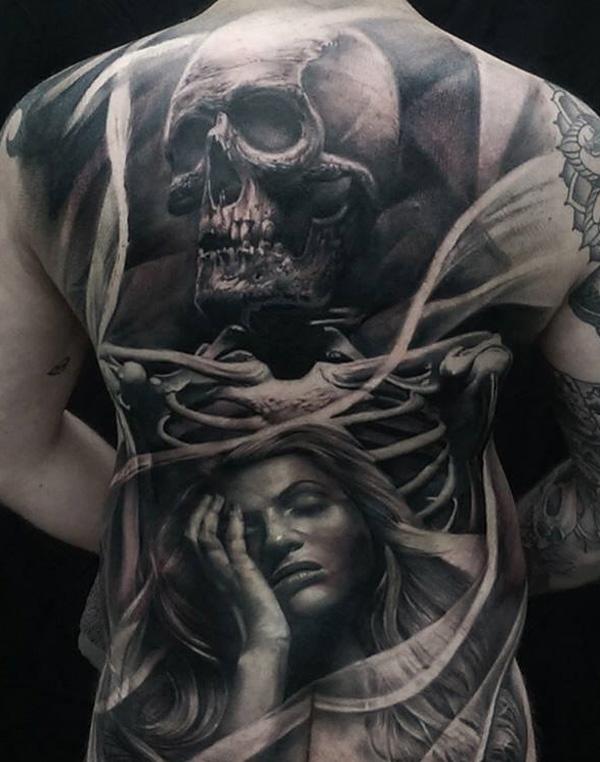 100 Awesome Back Tattoo Ideas for your Inspiration