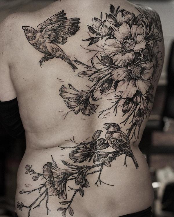 100 Awesome Back Tattoo Ideas for your Inspiration