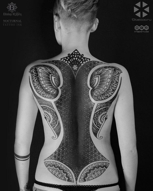 100 Awesome Back Tattoo Ideas for your Inspiration