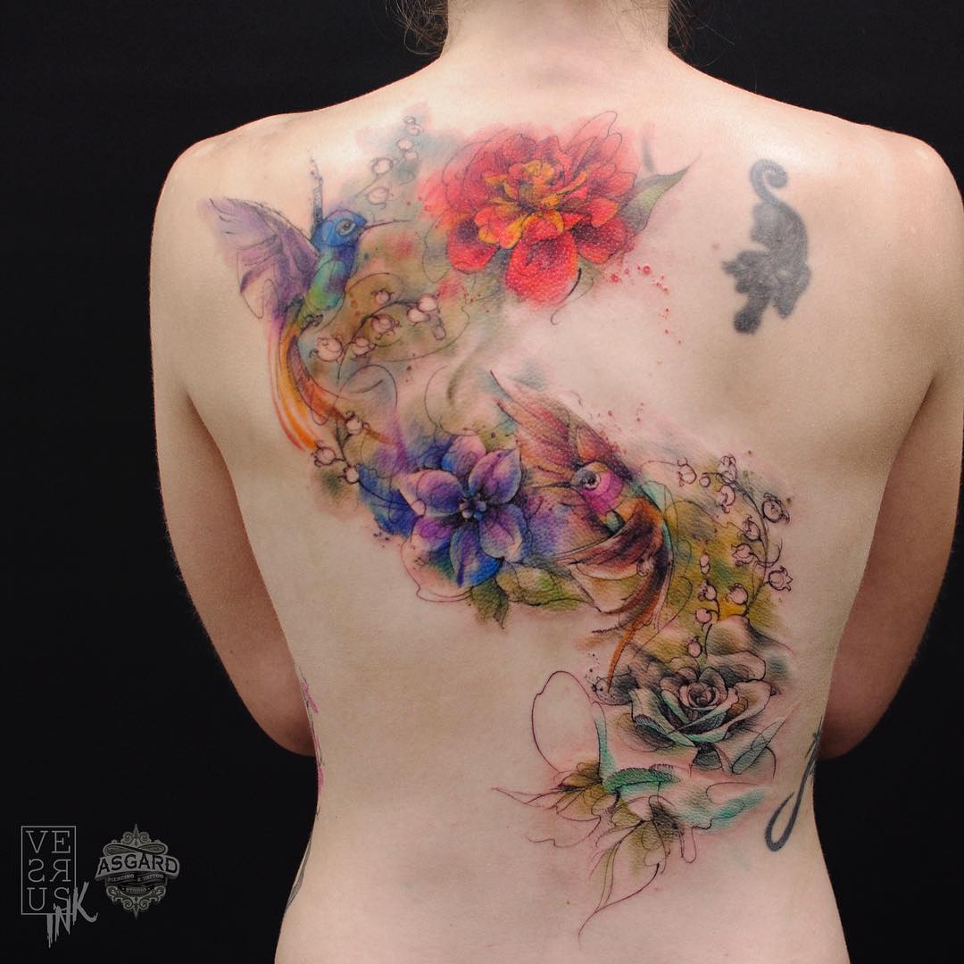 100 Awesome Back Tattoo Ideas for your Inspiration