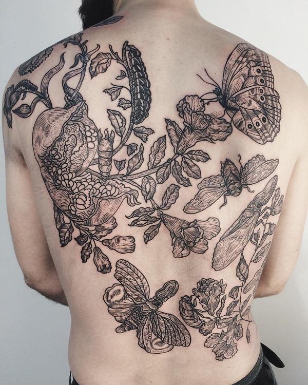 100 Awesome Back Tattoo Ideas for your Inspiration