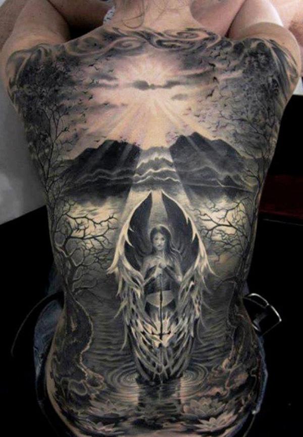 100 Awesome Back Tattoo Ideas for your Inspiration