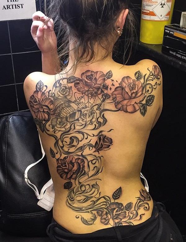 100 Awesome Back Tattoo Ideas for your Inspiration