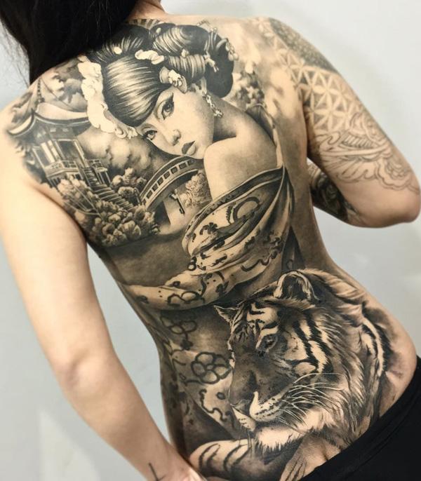 100 Awesome Back Tattoo Ideas for your Inspiration