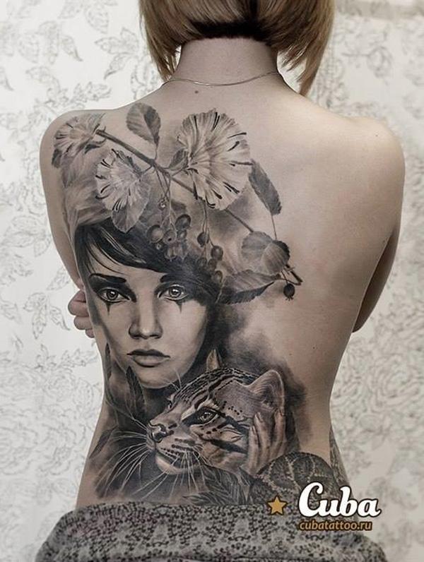 100 Awesome Back Tattoo Ideas for your Inspiration