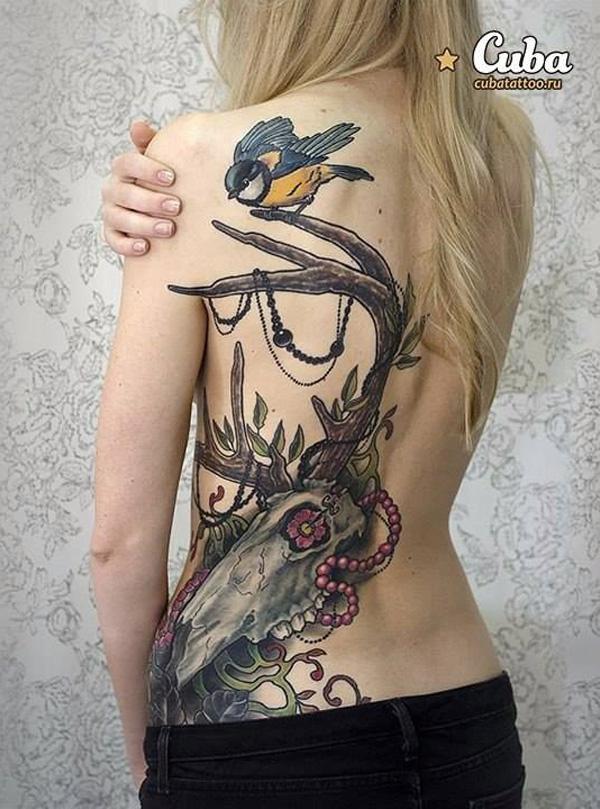 100 Awesome Back Tattoo Ideas for your Inspiration