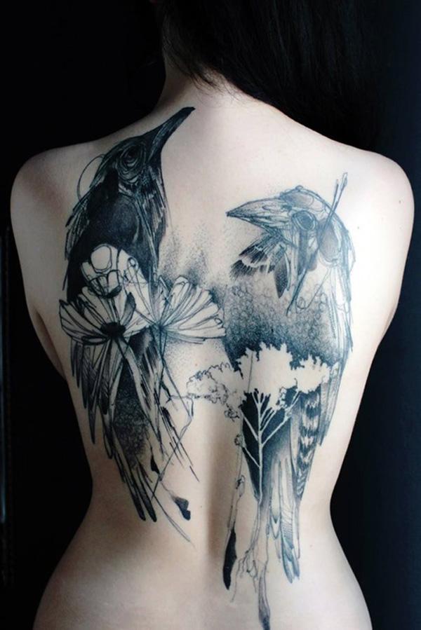 100 Awesome Back Tattoo Ideas for your Inspiration