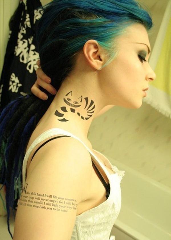 60 Creative and Bold Neck Tattoos