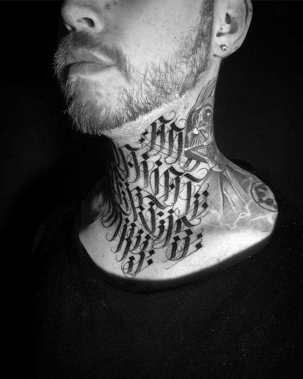 60 Creative and Bold Neck Tattoos
