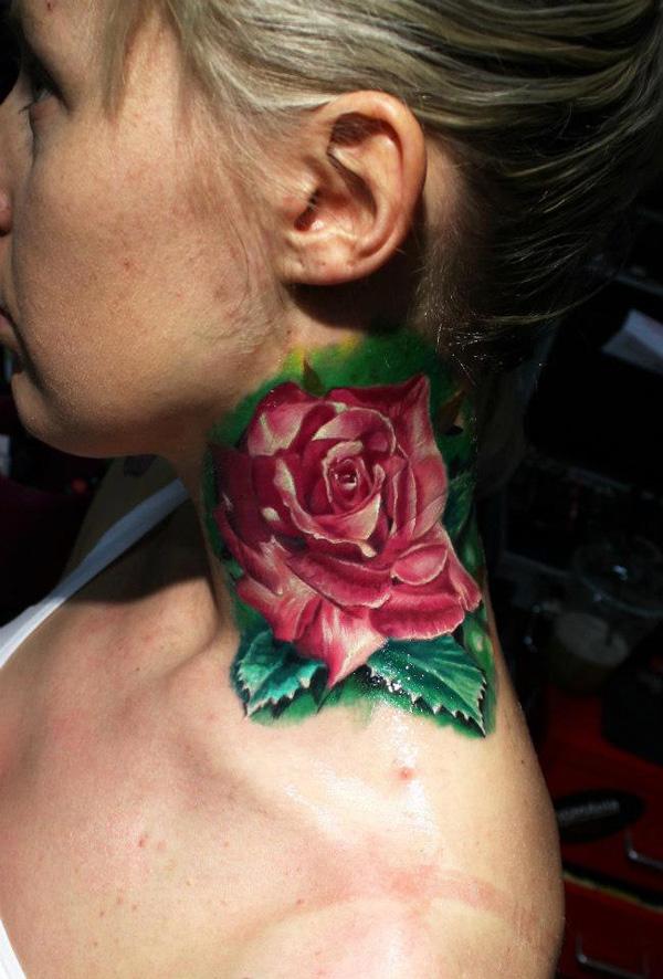 60 Creative and Bold Neck Tattoos