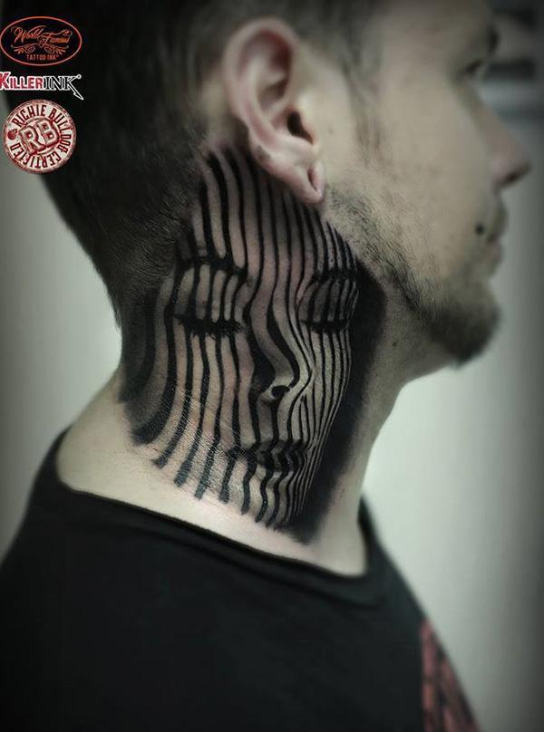 60 Creative and Bold Neck Tattoos