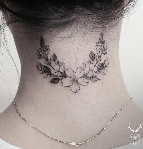 60 Creative and Bold Neck Tattoos