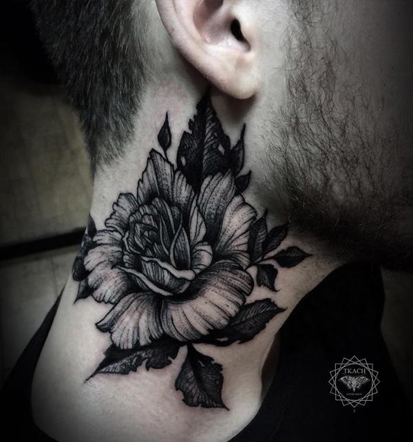 60 Creative and Bold Neck Tattoos