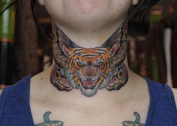60 Creative and Bold Neck Tattoos