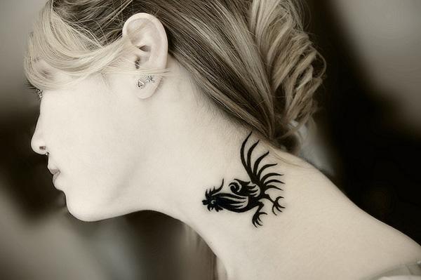 60 Creative and Bold Neck Tattoos