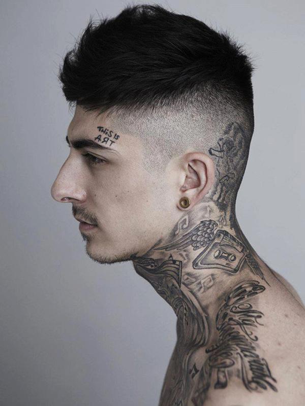 60 Creative and Bold Neck Tattoos