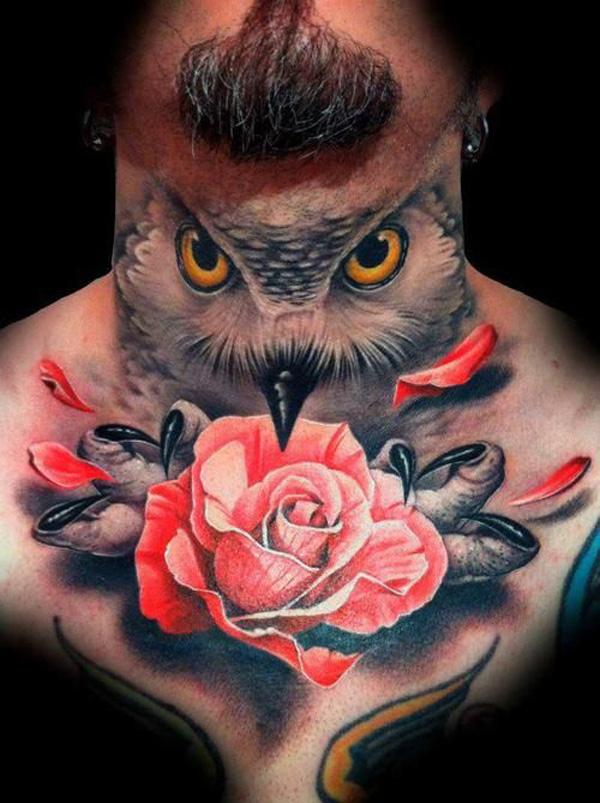 60 Creative and Bold Neck Tattoos