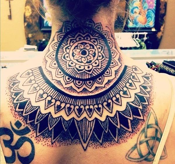 60 Creative and Bold Neck Tattoos