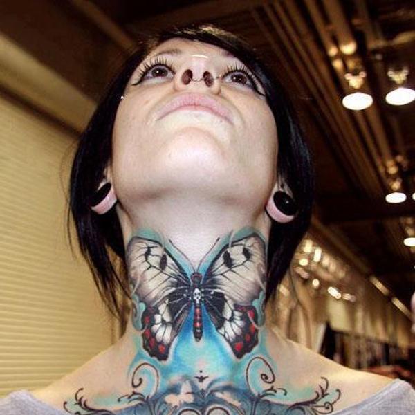 60 Creative and Bold Neck Tattoos