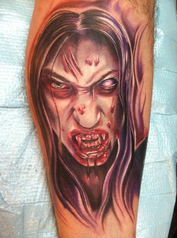 35 Horrible Zombie Tattoos