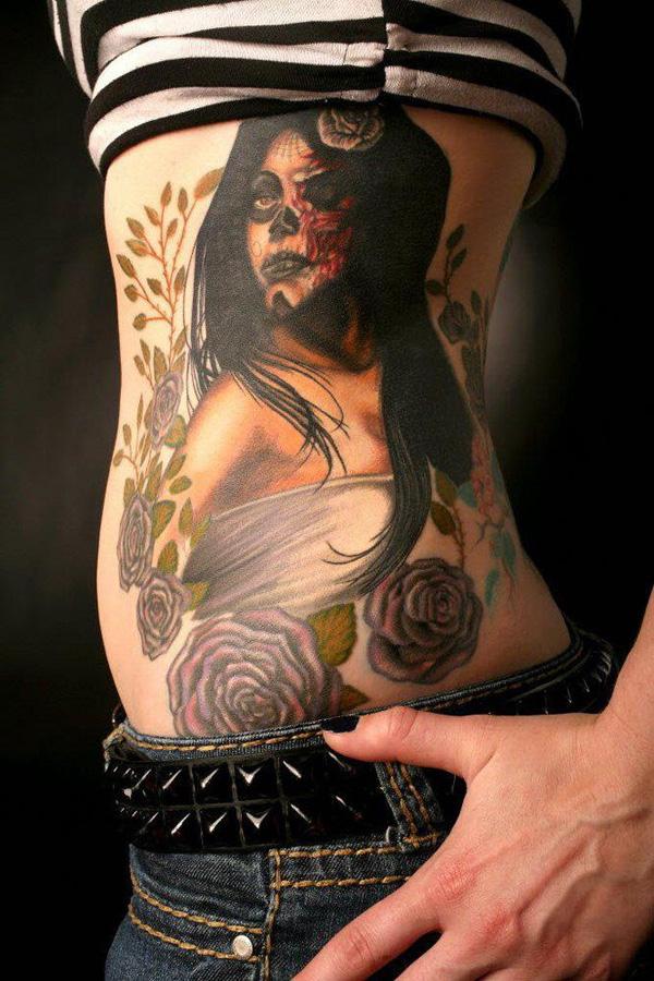 35 Horrible Zombie Tattoos