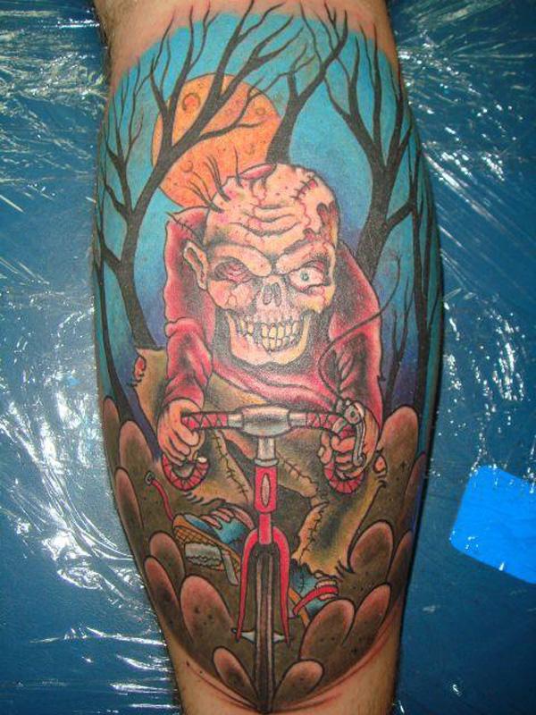 35 Horrible Zombie Tattoos