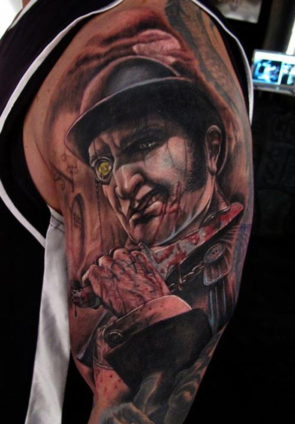 35 Horrible Zombie Tattoos