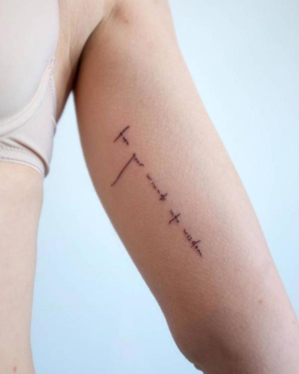 120+ Inspirational Tattoo Quotes: A Permanent Reminder