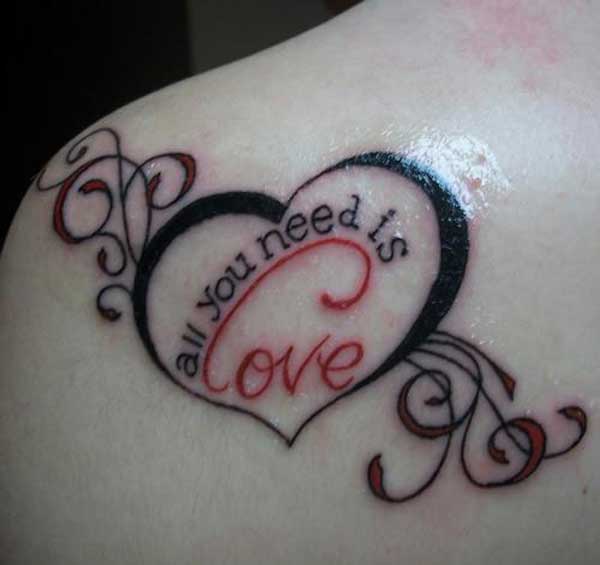 50 Heartfelt Love Tattoo Ideas for Couples and Romantics