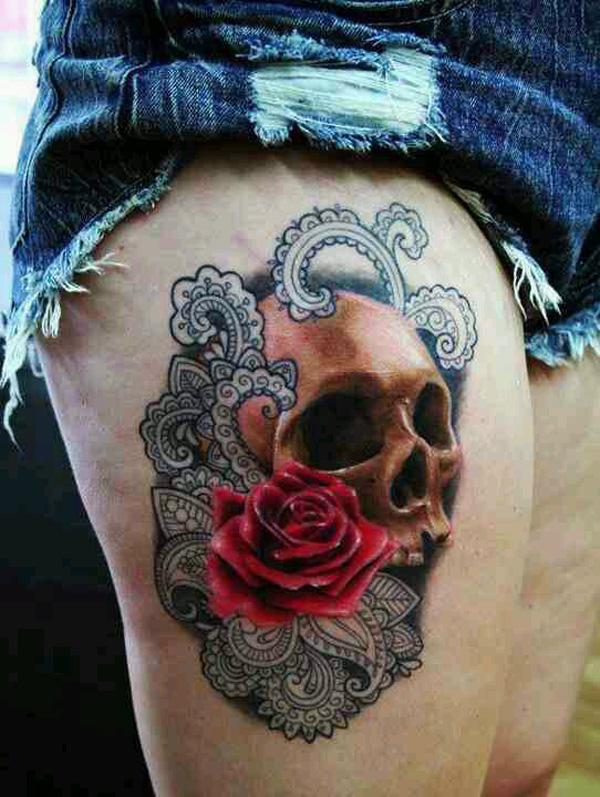 130 Thigh Tattoo Ideas for Men and Women