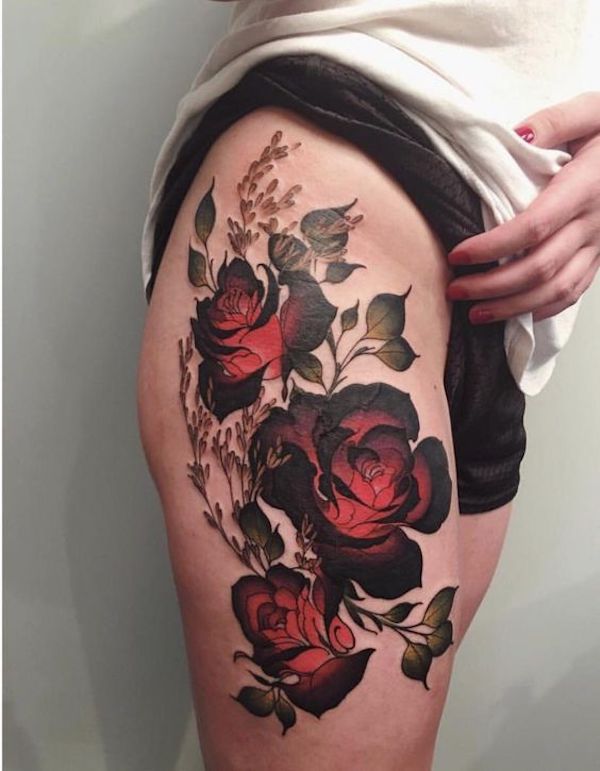 130 Thigh Tattoo Ideas for Men and Women