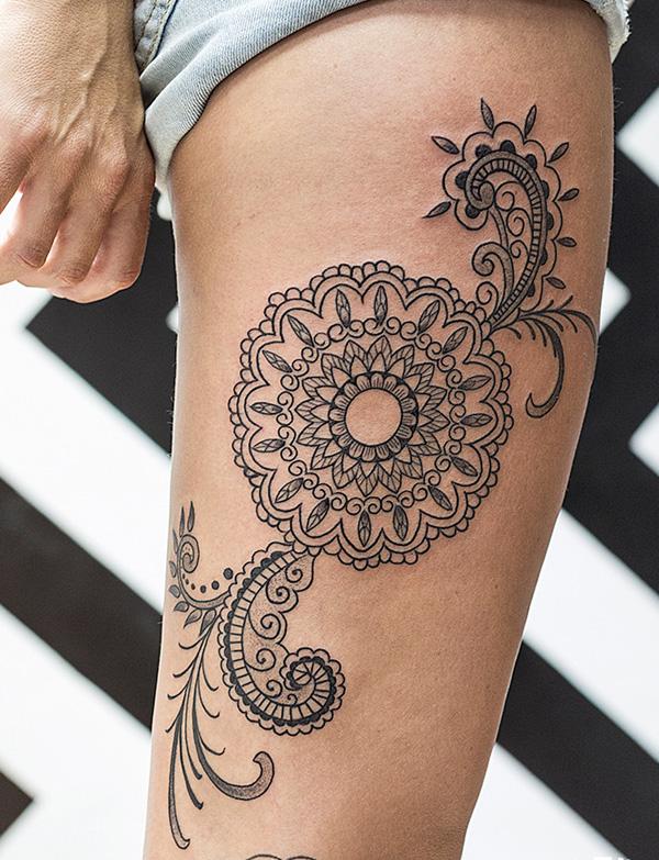 130 Thigh Tattoo Ideas for Men and Women