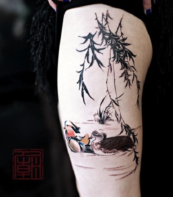 130 Thigh Tattoo Ideas for Men and Women