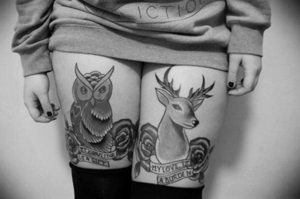 130 Thigh Tattoo Ideas for Men and Women