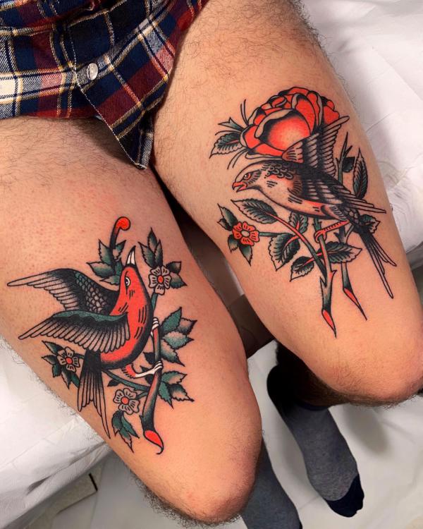 130 Thigh Tattoo Ideas for Men and Women