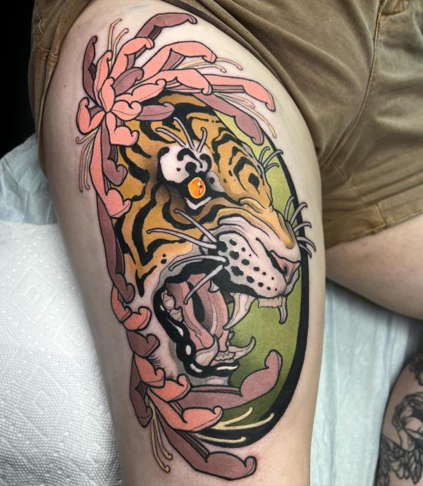 130 Thigh Tattoo Ideas for Men and Women