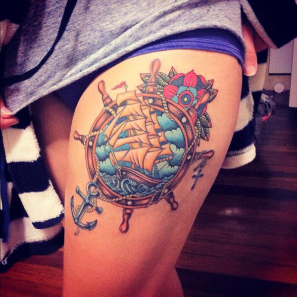130 Thigh Tattoo Ideas for Men and Women