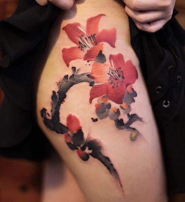130 Thigh Tattoo Ideas for Men and Women